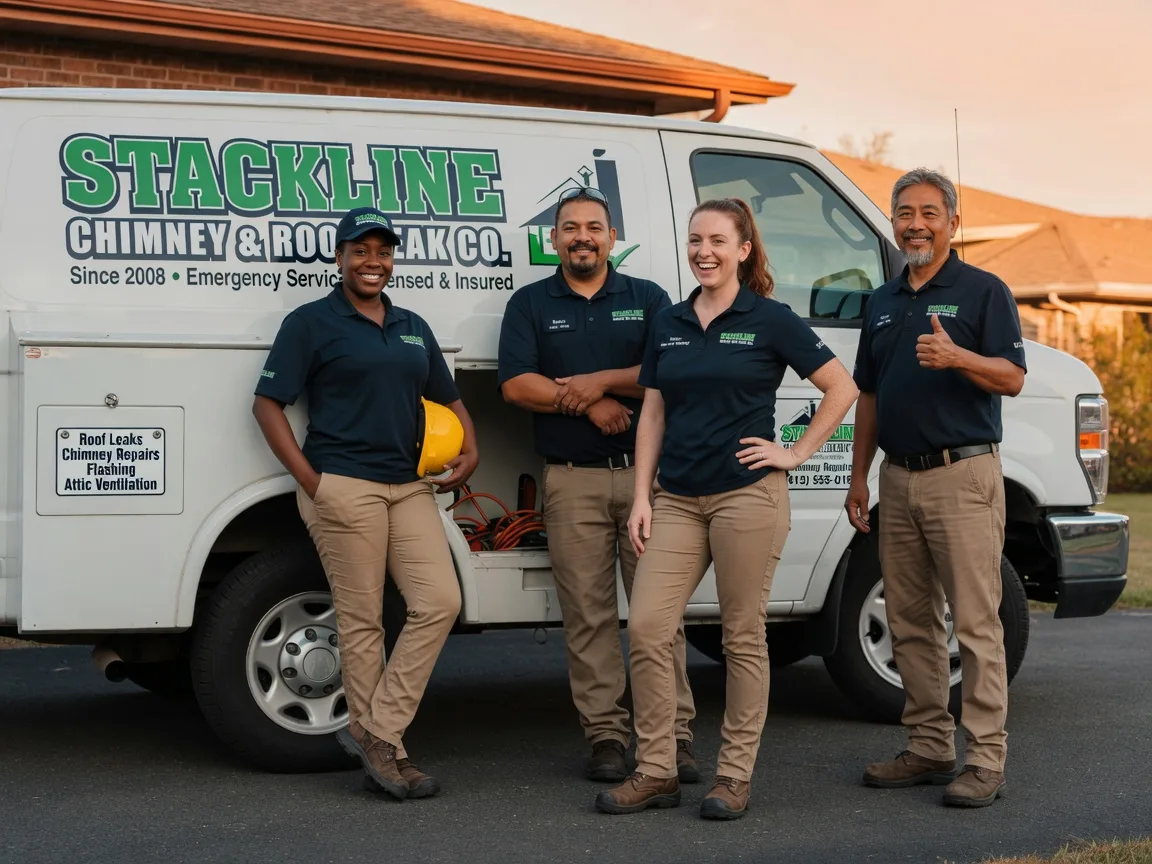 Chimney flashing repair company in Bradner, OH
